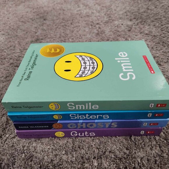 Drama/Ghost/Smile/Sisters Book Lot by Raina Telgemeier - Picture 2 of 4